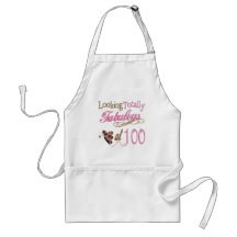 100th birthday aprons