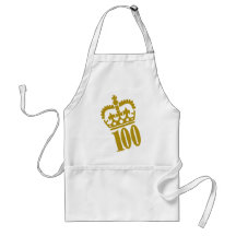 100th Birthday - Number – Hundred Aprons