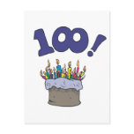 100th Cake Post Card
