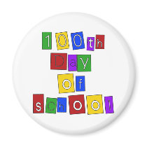 100th Day of School Block Letters