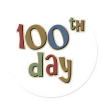 100th Day Sticker