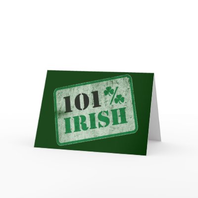 101% Irish - St. Patrick's Day Cards by spacedust