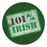 101% Irish - St. Patrick's Day Stickers