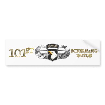 101st Air Assault Division Bumper Sticker by sapperzulu