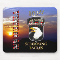 101st Air Assault Division OEF Veteran Mousepad