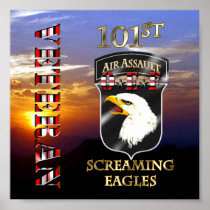 101st Air Assault Division OEF Veteran Posters