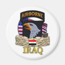 101st airborne division iraq war veterans Magnet