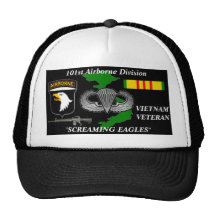 101st AirBorne Division "Screaming Eagles"Caps Hat