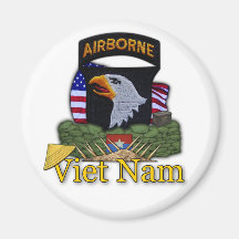 101st airborne division vietnam vc rvn vets Magnet