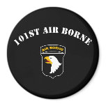 101st Airborne Insignia Magnet