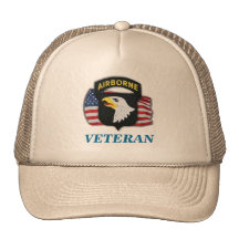 101st airborne veteran units iraq patch hat