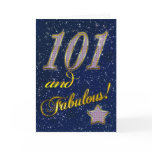 101st birthday for someone Fabulous Cards