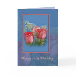 101st Birthday, Religious, Red Roses Cards