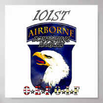 101st ID OEF OIF Screaming Eagles Print