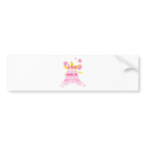 103 Year Old Birthday Cake Bumper Sticker