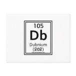 105 Dubnium postcards