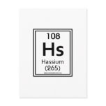 108 Hassium Post Card