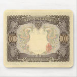 10,000 Japanese Yen Banknote Mouse Pad