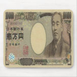 10,000 Japanese Yen Banknote Mouse Pad