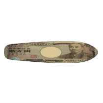 10,000 Japanese Yen Banknote Skateboard Olds