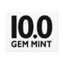 10.0 GEM MINT POSTCARDS