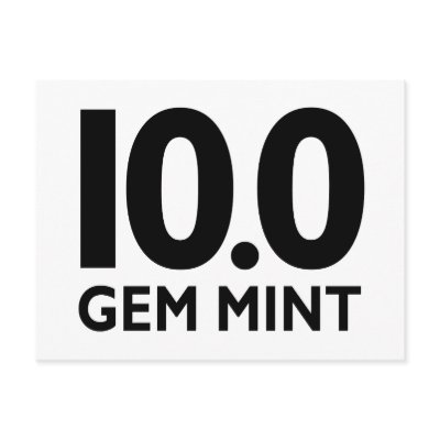 10.0 GEM MINT POSTCARDS by CalisotaTees