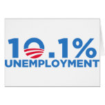 10.1 percent unemployment card