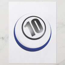 10 Ball Custom Flyer