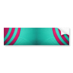 10 Blue & Pink Bumper Sticker