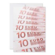 10 Euros Personalized Invitations