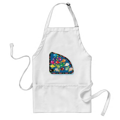 10 Fishes Aprons by adellaandmella