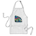 10 Fishes aprons