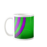 10 Green & Purple Abstract Sunshine Mug