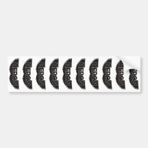 10 Heron stickers - cut your own Bumper Stickers
