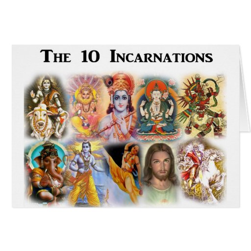 10 Incarnations Card