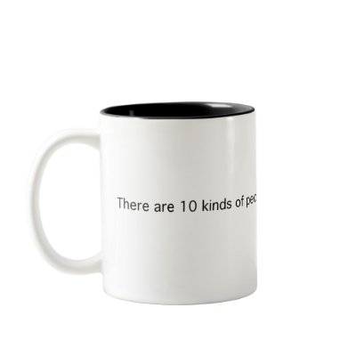10 Kinds Of People Mug by puzzledgear