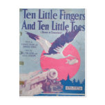 10 Little Fingers and 10 Little Toes Postcard