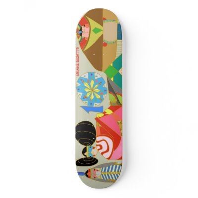10 little indians skateboard by belinda suzette by belindasuzette