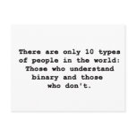 10 Types of People