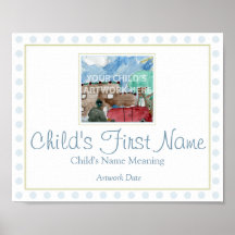 10"x8" Dot and Stripe Print  $9.90