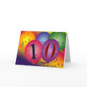10 year old birthday balloons! cards