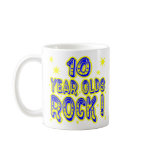 10 Year Olds Rock! (Blue) Mug