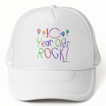 10 Year Olds Rock ! hats