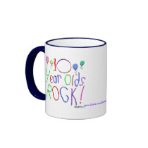 10 Year Olds Rock ! mugs