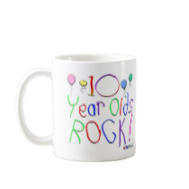 10 Year Olds Rock! Mug