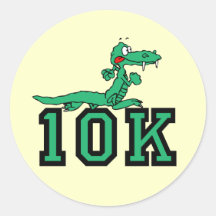 10K gator Sticker