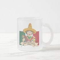 10oz Mexican Themed Frosted Mug mugs