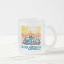 10oz Mexican Themed Frosted Mug mugs