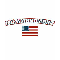 10th Amendment American Flag Tees