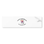 10th. ANNIVERSARY bumper stickers